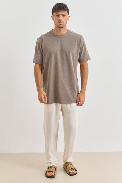 טי שירט דייויד בד וואש | חום