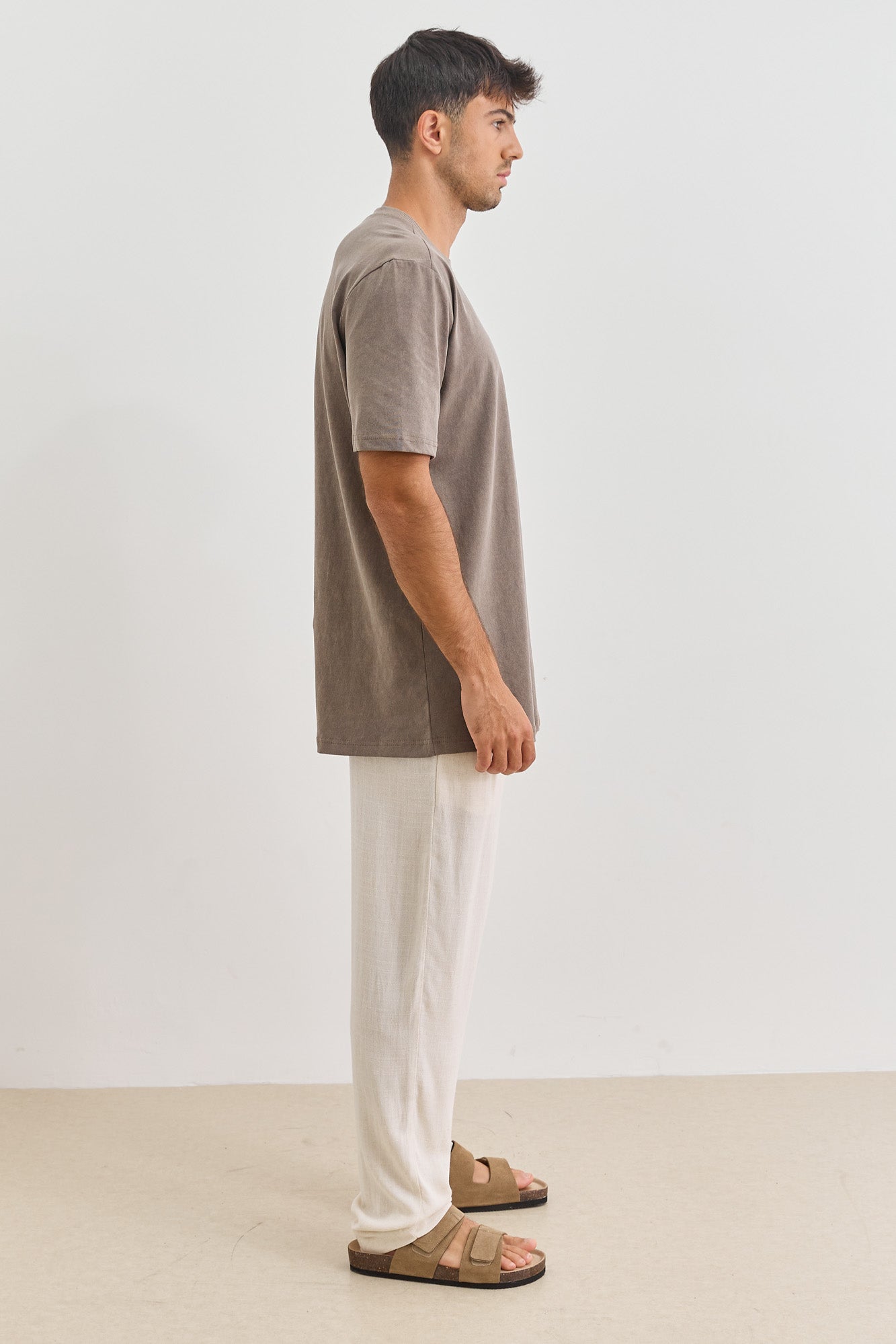 טי שירט דייויד בד וואש | חום