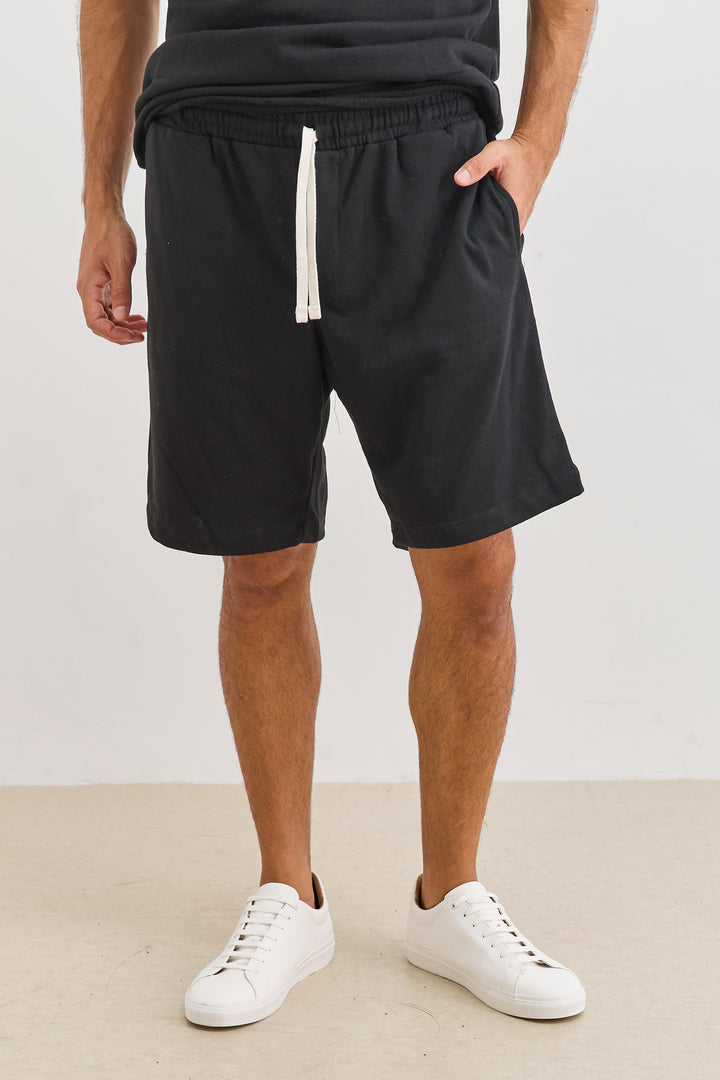 מכנסי תומאס פרנץ' טרי | שחור