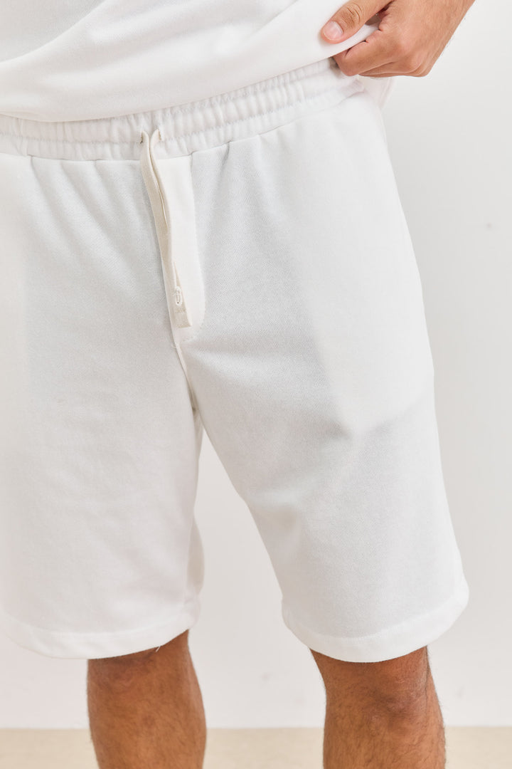 מכנסי תומאס פרנץ' טרי | לבן