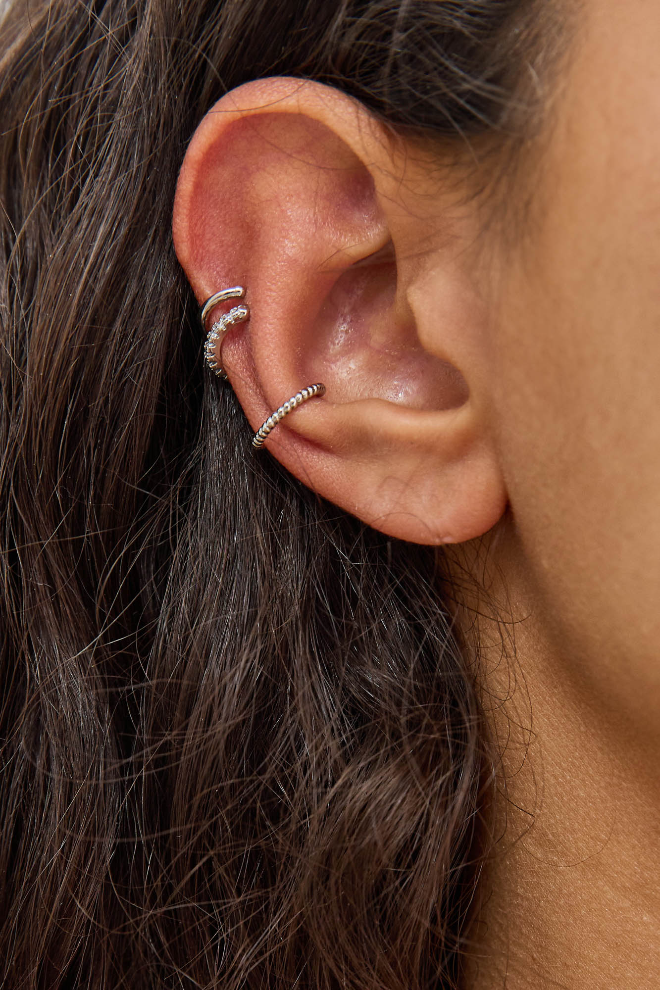 מארז עגילי הליקס | כסף