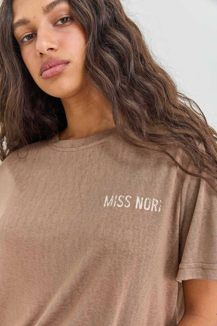 טי שירט אורלינס בד שקפקף | חום