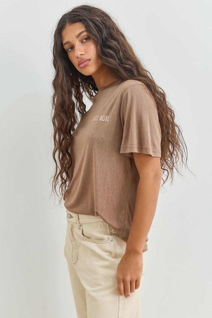 טי שירט אורלינס בד שקפקף | חום