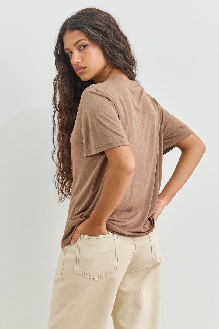 טי שירט אורלינס בד שקפקף | חום