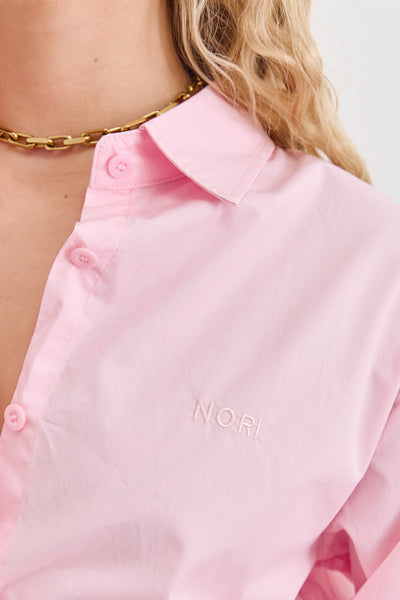 חולצה מכופתרת רובין קלאסיק | ורוד