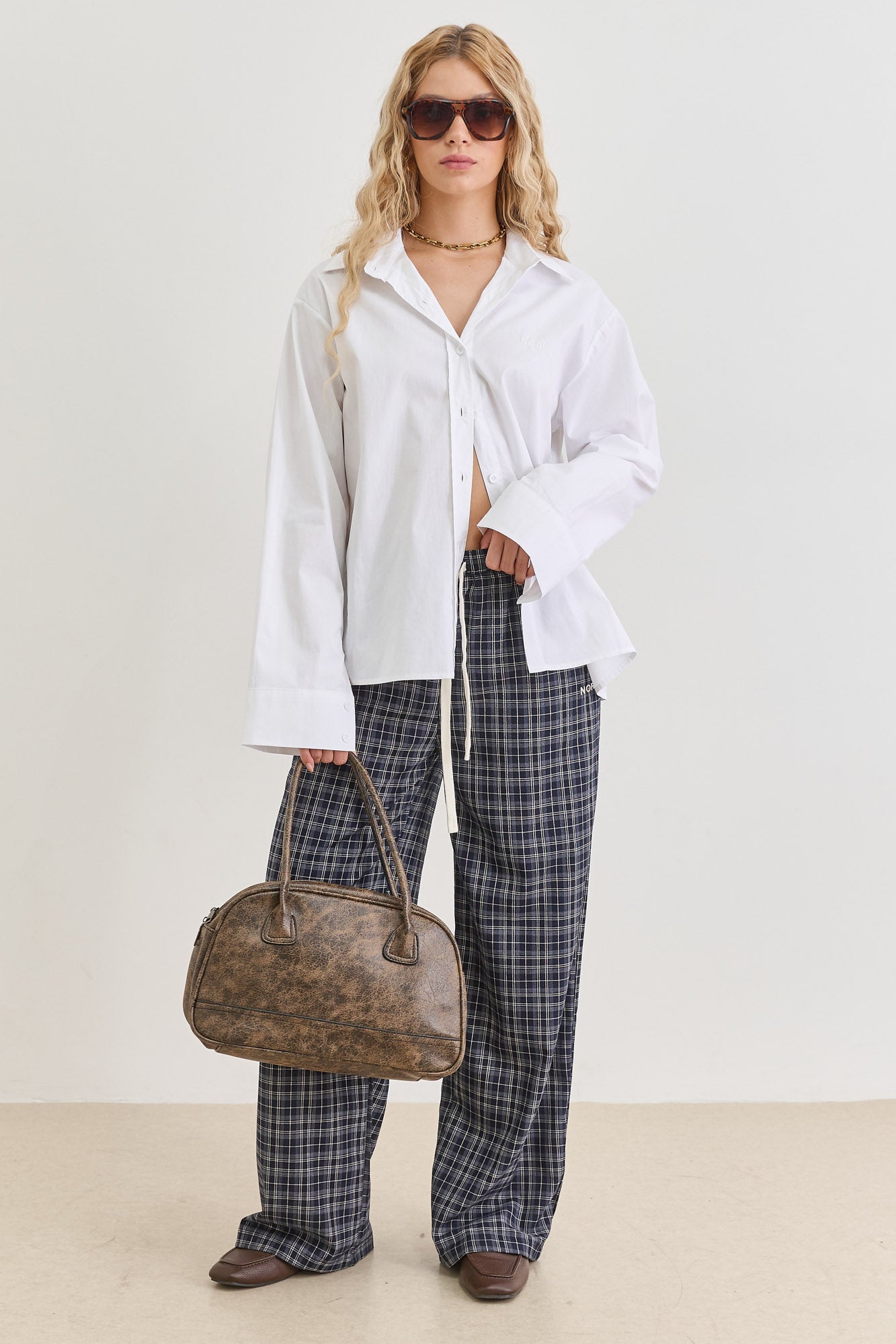 חולצה מכופתרת רובין קלאסיק | לבן