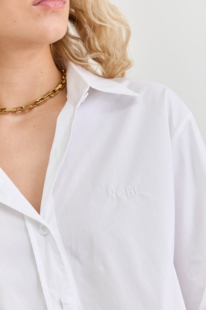 חולצה מכופתרת רובין קלאסיק | לבן