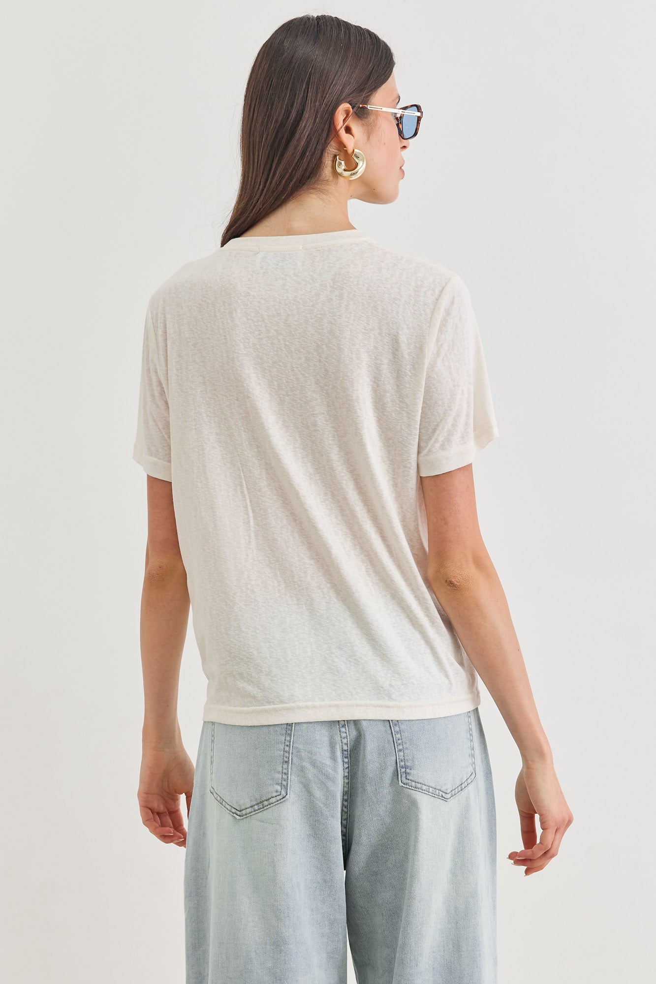 טי שירט אורלינס בד שקפקף | שמנת