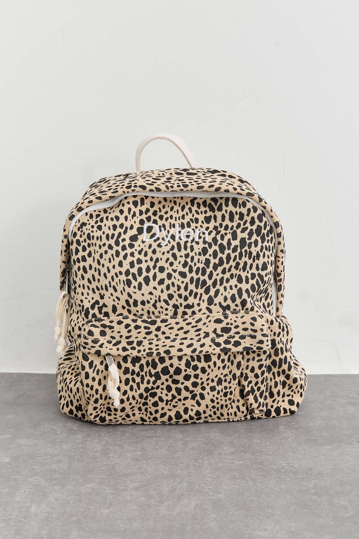 תיק גב הדפס מנומר