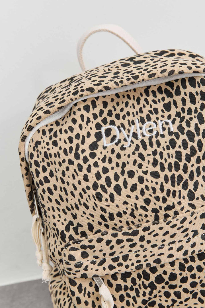 תיק גב הדפס מנומר