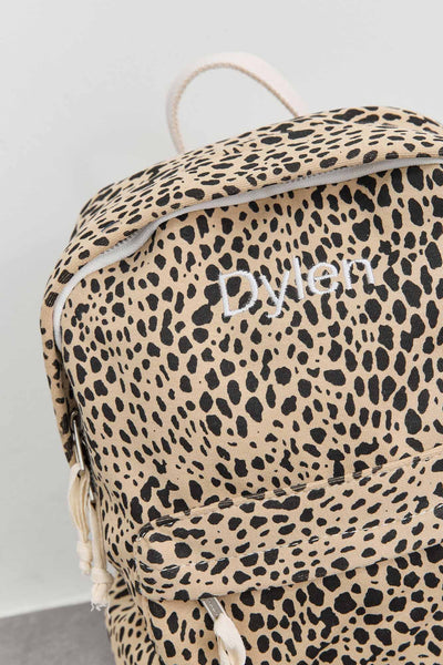 תיק גב הדפס מנומר