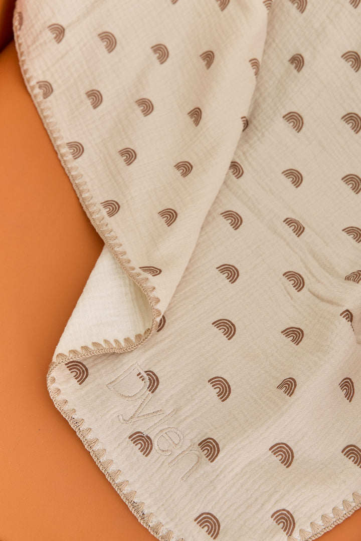 שמיכת טטרה קשתות | בז'