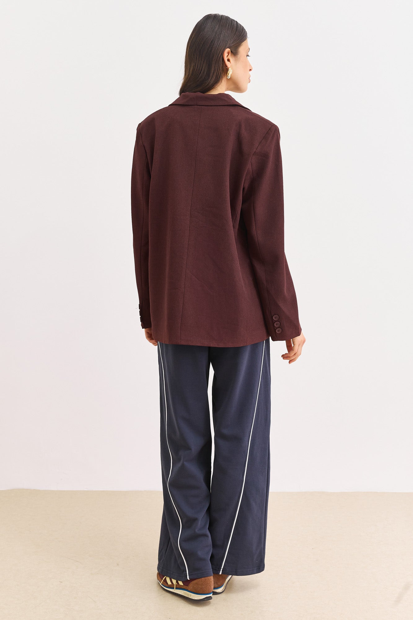 בלייזר סופיה גזרה מחויטת | בורדו