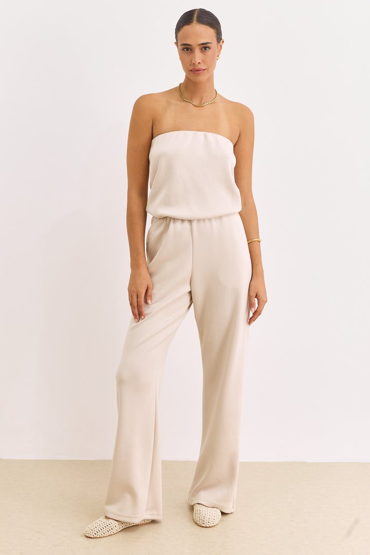 אוברול סטרפלס סלין גומי במותן | אבן