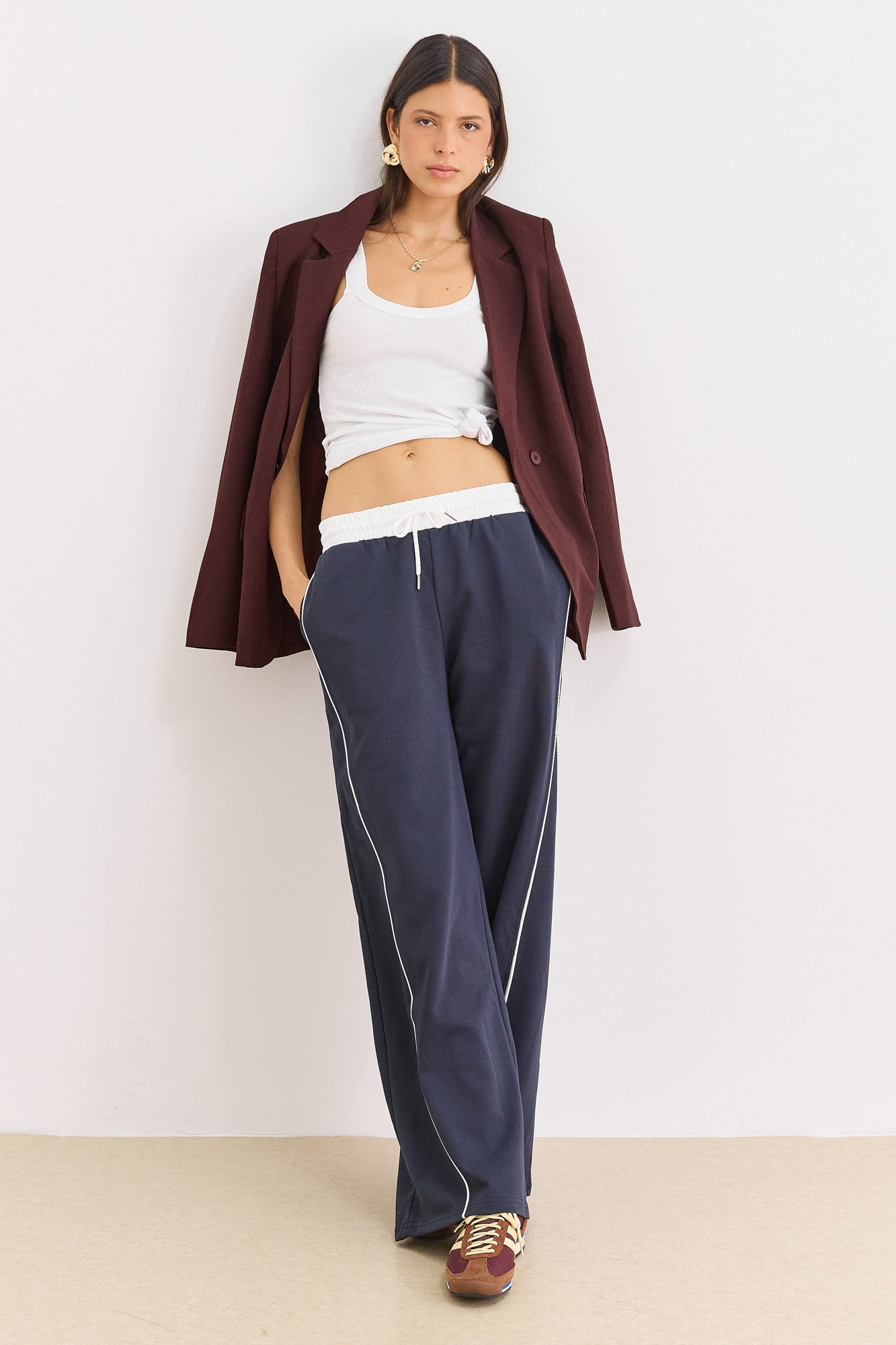 בלייזר סופיה גזרה מחויטת | בורדו