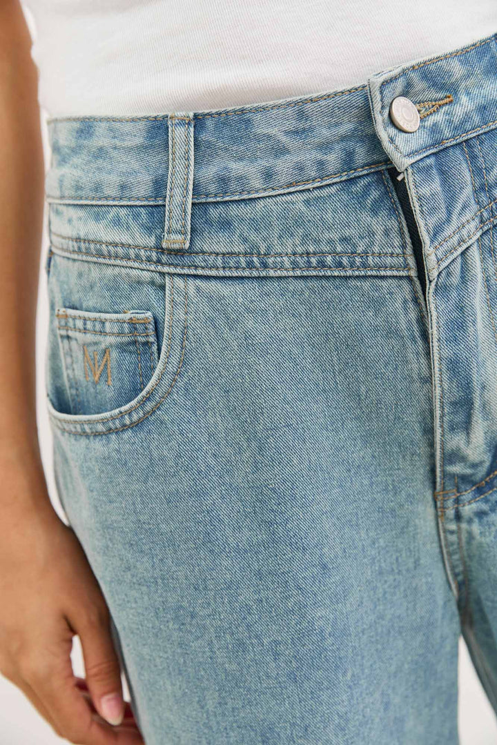 מכנסי דנים לוסי סיומת פרומה | ג'ינס