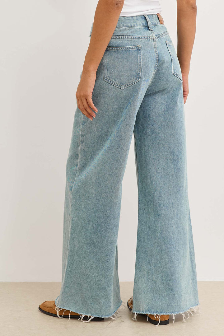 מכנסי דנים לוסי סיומת פרומה | ג'ינס