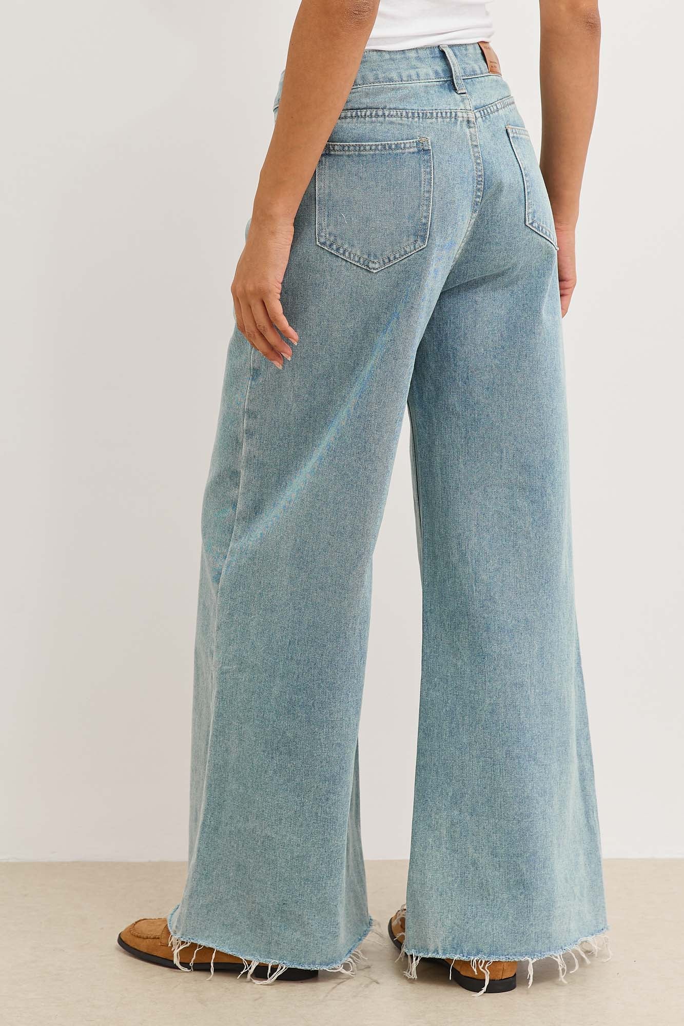 מכנסי דנים לוסי סיומת פרומה | ג'ינס