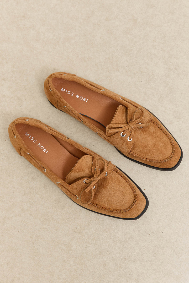 מוקסין רייבן דמוי זמש | חום