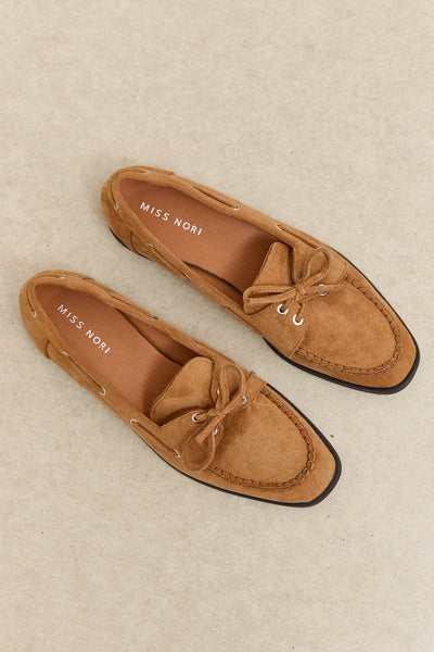 מוקסין רייבן דמוי זמש | חום