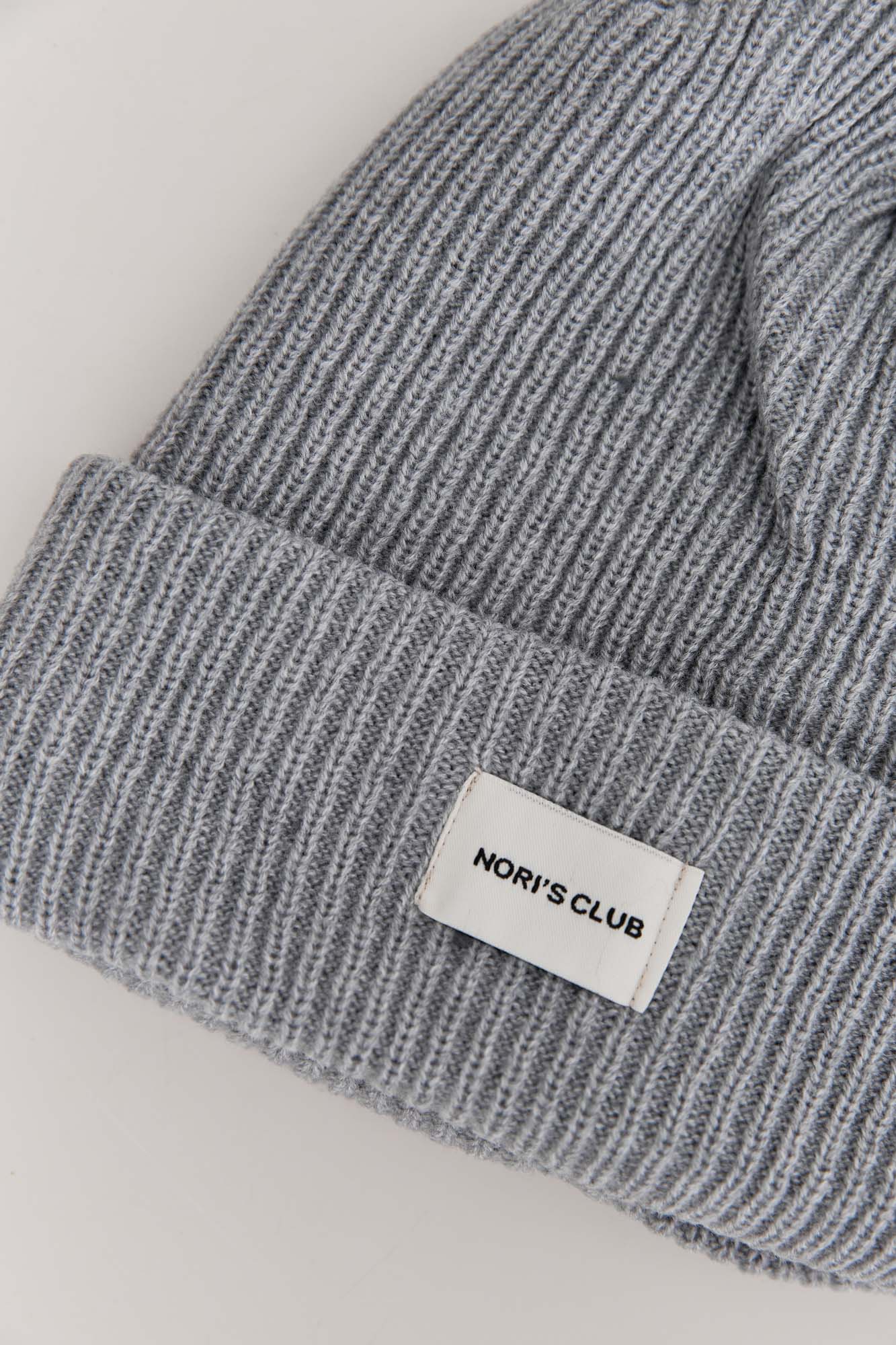 כובע גרב פאץ' לוגו | אפור