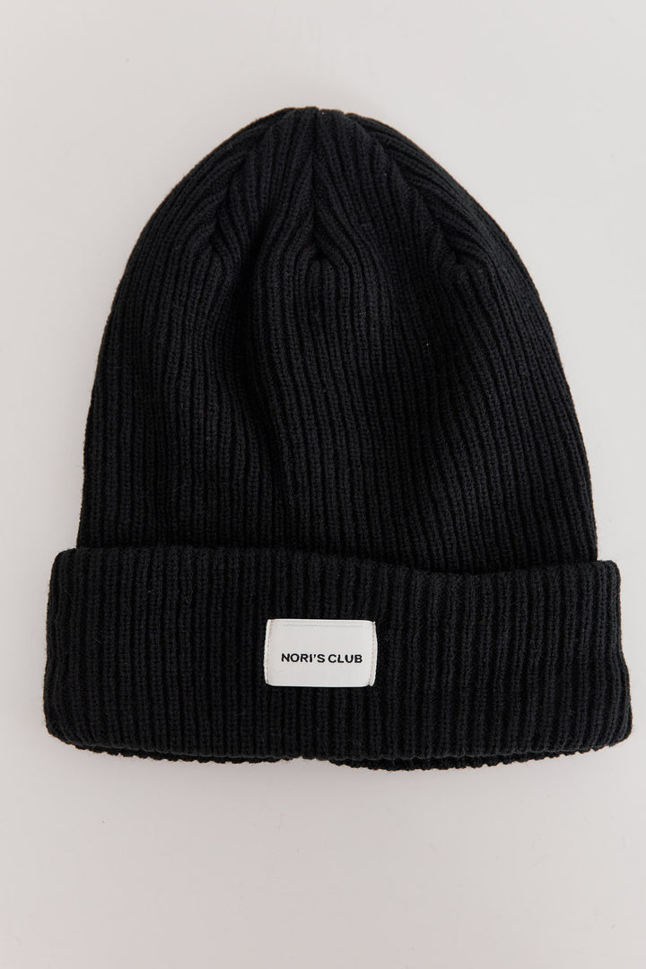 כובע גרב פאץ' לוגו | שחור