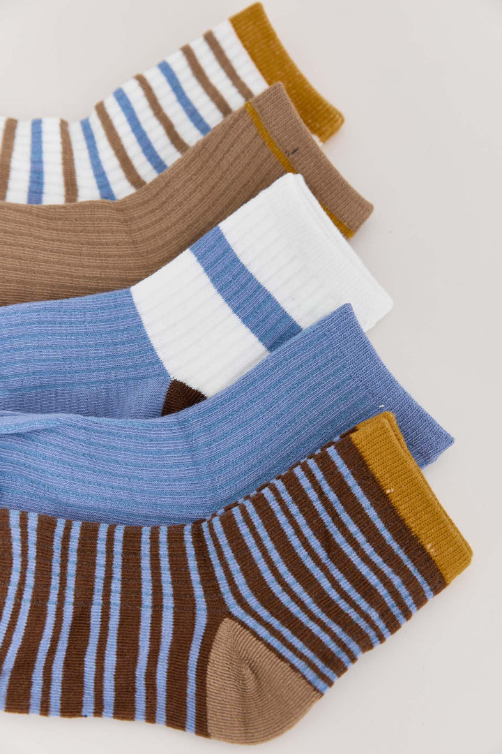 מארז גרביים בהדפסים שונים | חום