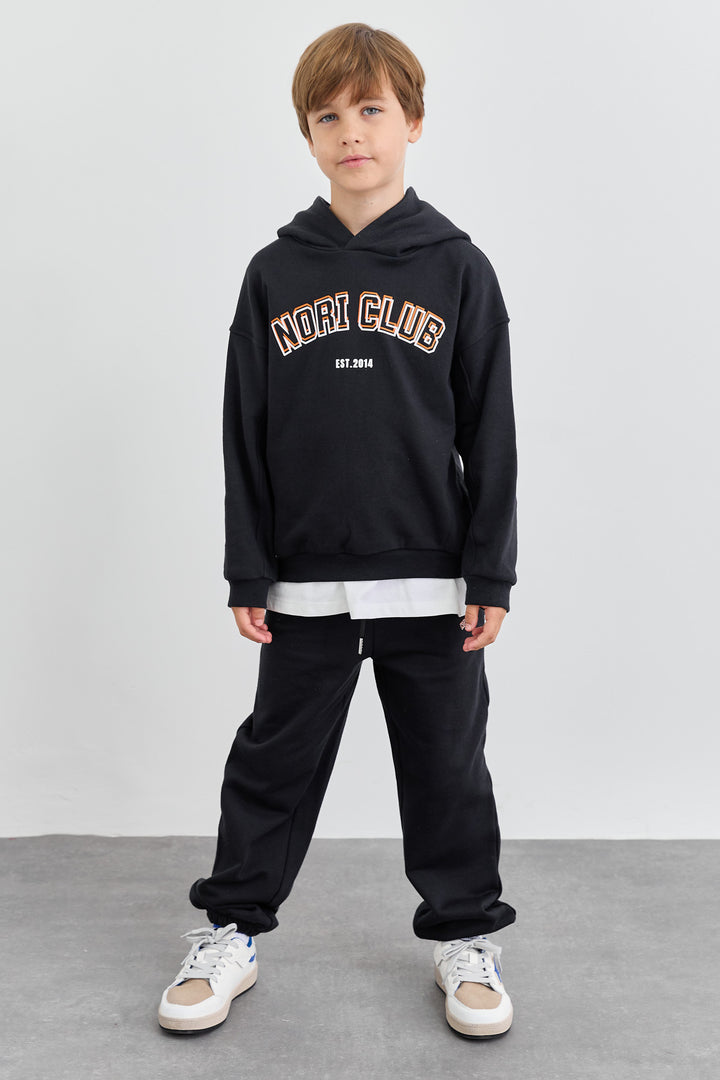 חליפת NORI CLUB גזרת אוברסייז |שחור