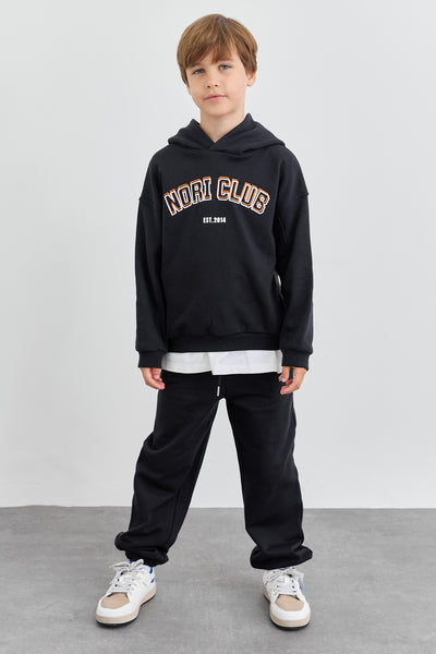 חליפת NORI CLUB גזרת אוברסייז |שחור