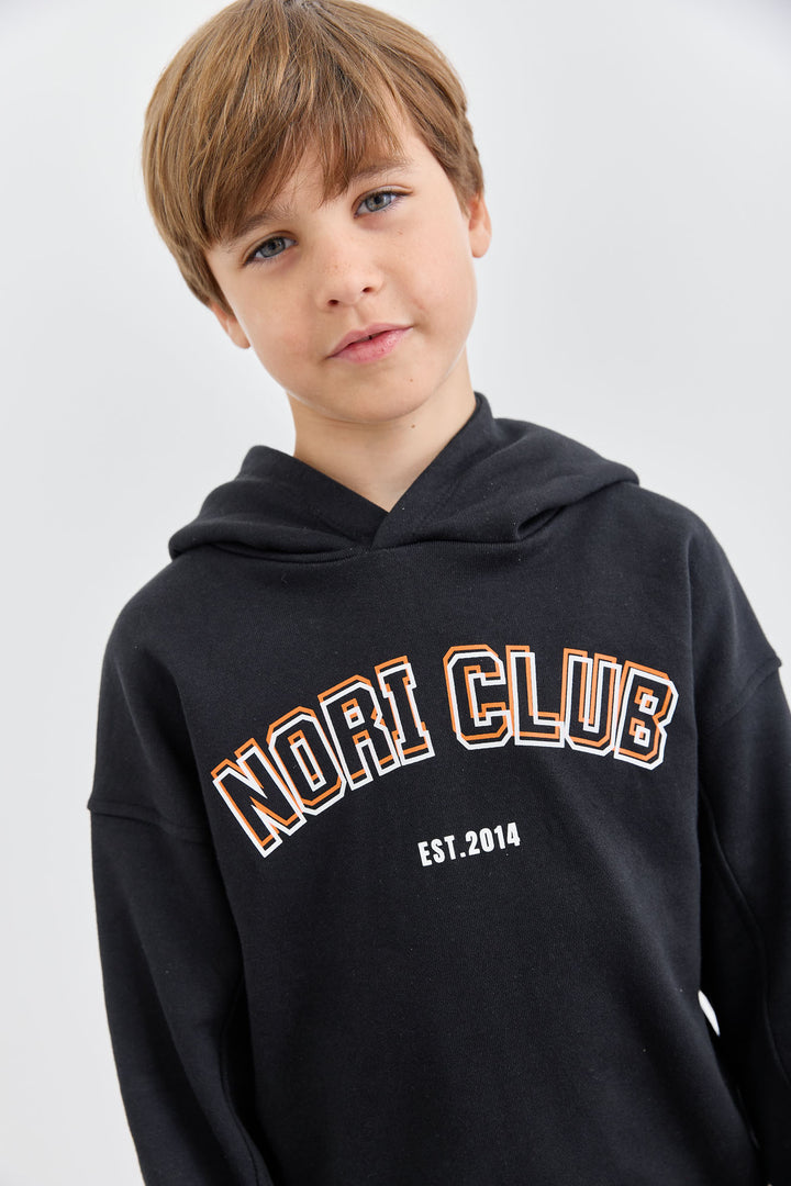 חליפת NORI CLUB גזרת אוברסייז |שחור