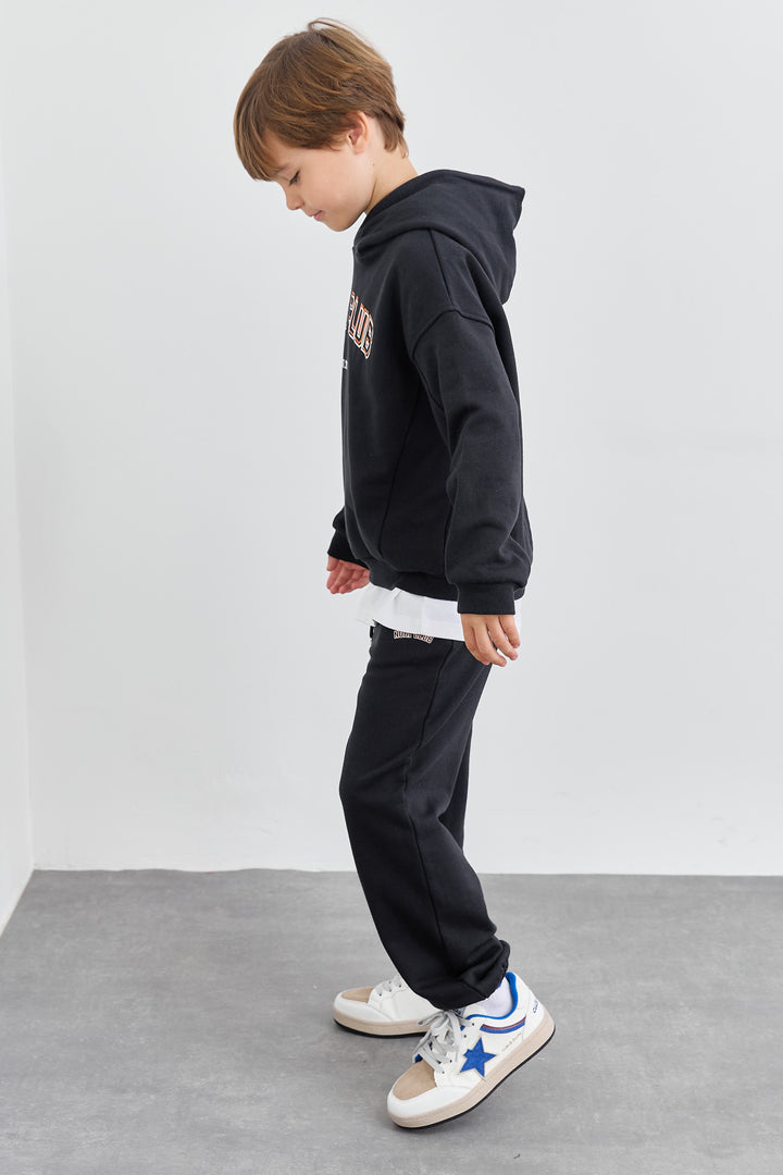 חליפת NORI CLUB גזרת אוברסייז |שחור