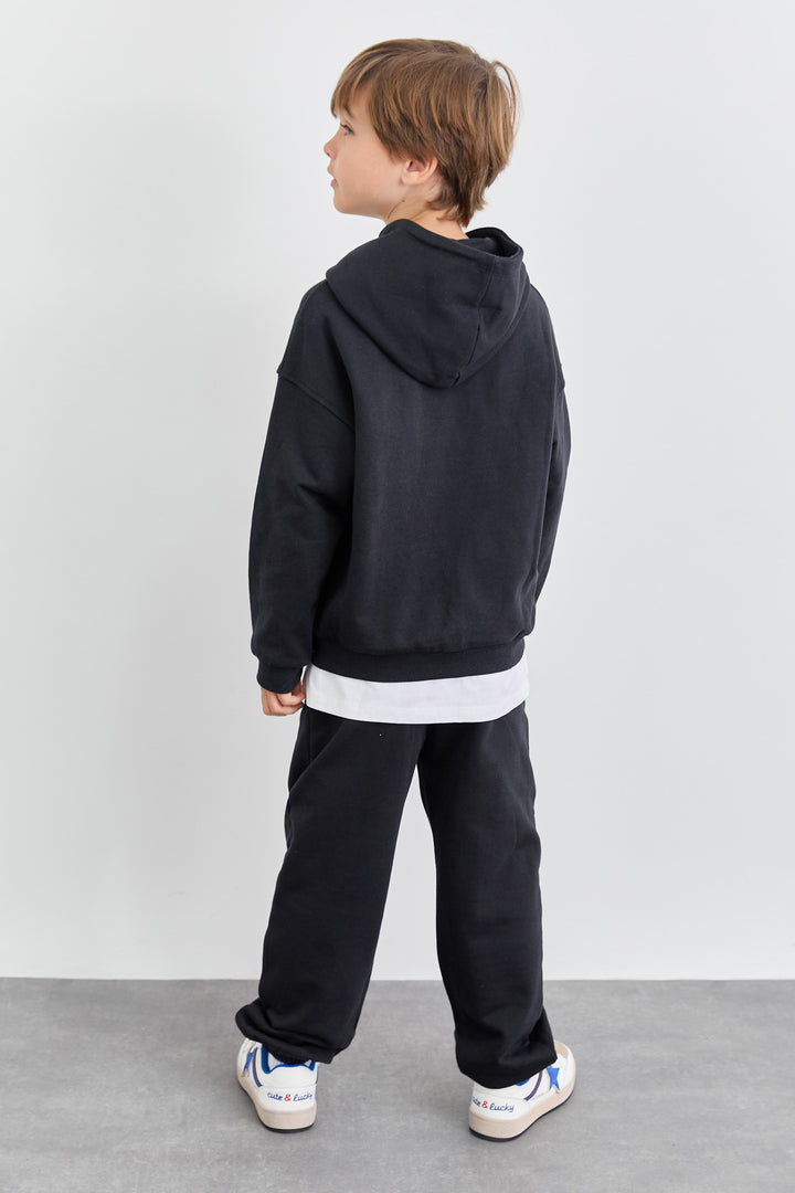 חליפת NORI CLUB גזרת אוברסייז |שחור