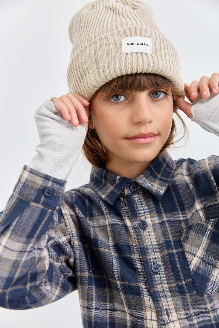 כובע גרב פאץ' לוגו | אבן