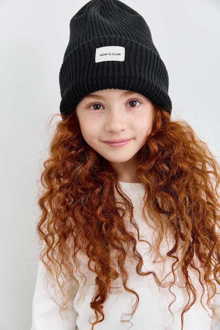 כובע גרב פאץ' לוגו | שחור