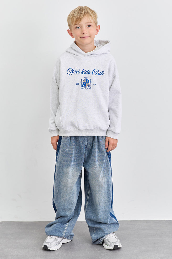 ג'ינס ווידלג בד משולב  | ג'ינס