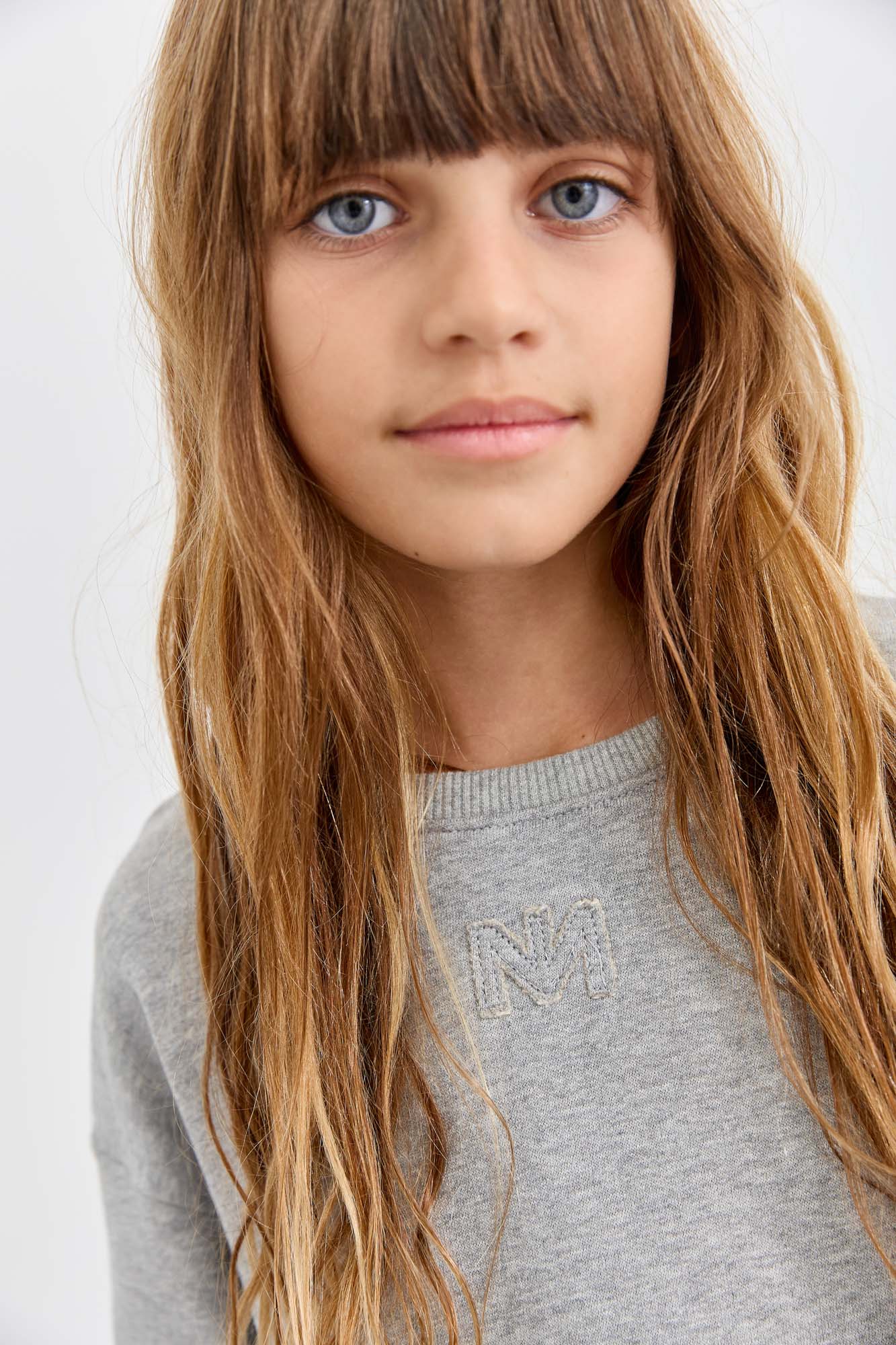 חליפת פרנץ' טרי בגזרת אוברסייז סיומת פרומה | אפור