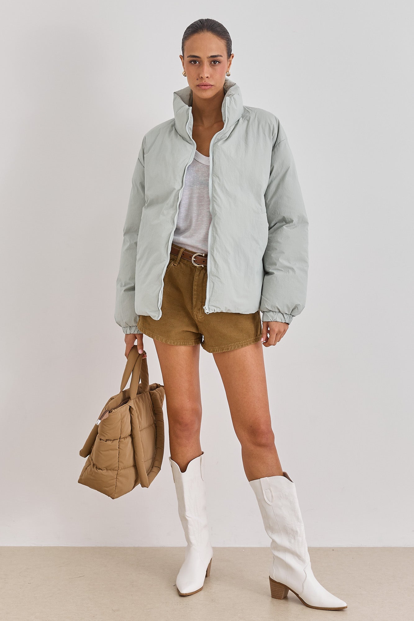 מעיל פוף איאן | מנטה