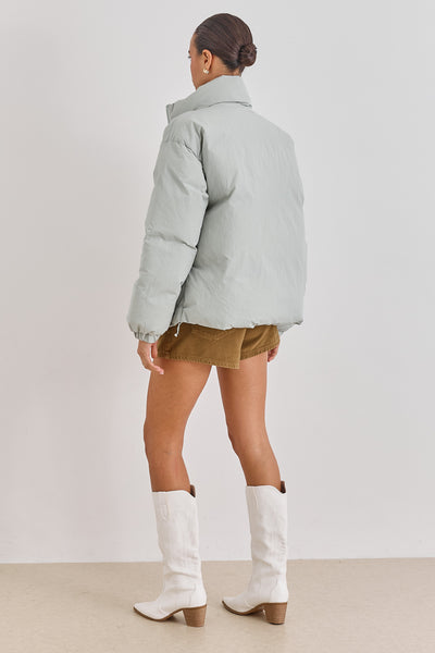 מעיל פוף איאן | מנטה