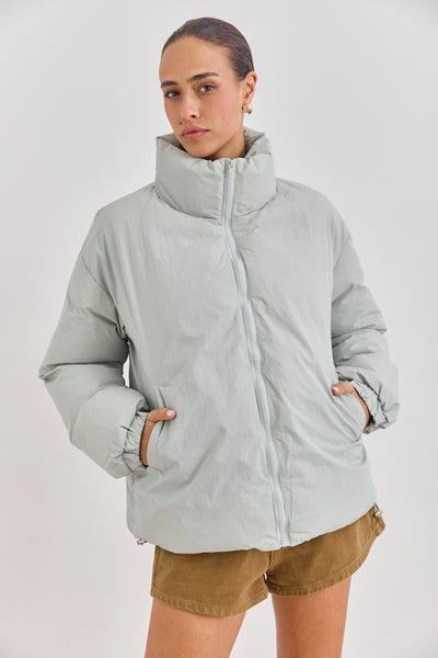 מעיל פוף איאן | מנטה