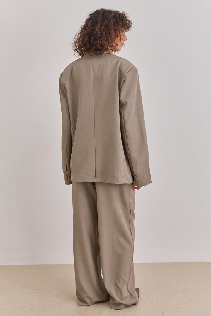 בלייזר לירוי גזרת אוברסייז | חאקי