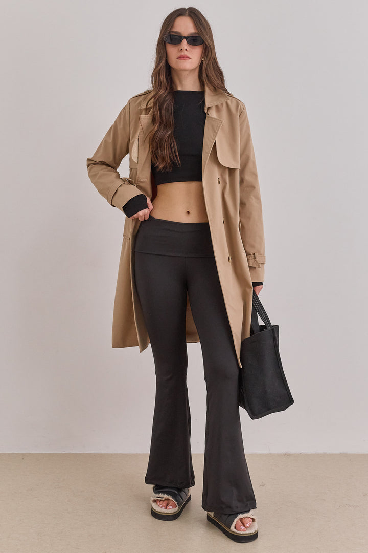 טייץ פדלפון אליס בד מחטב | שחור