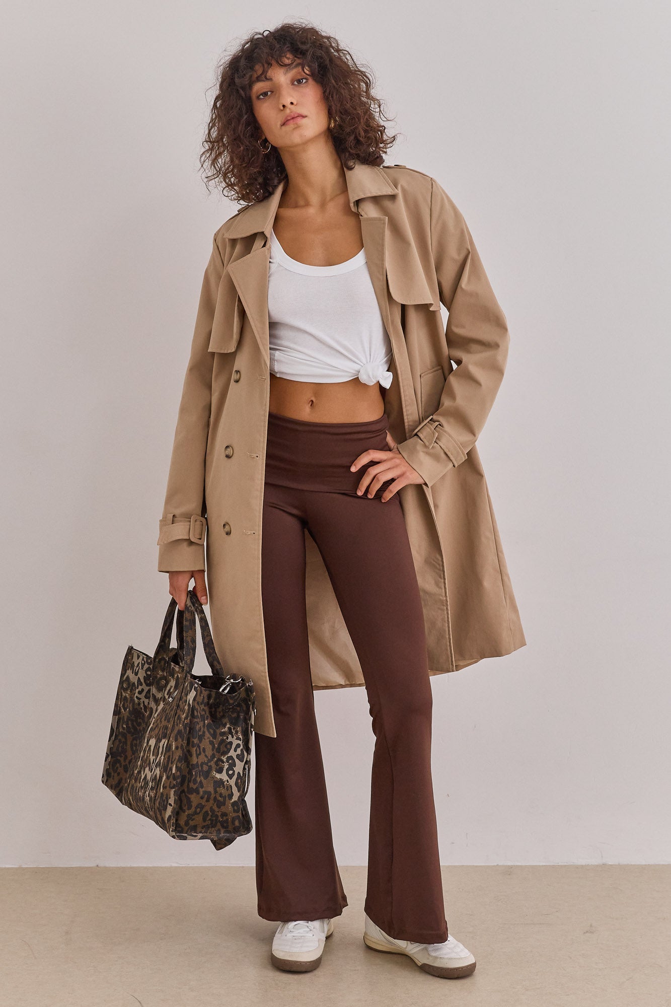 טייץ פדלפון אליס בד מחטב | חום