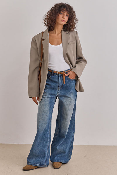 דדי בלייזר אלינור בגזרת מחויטת | חאקי