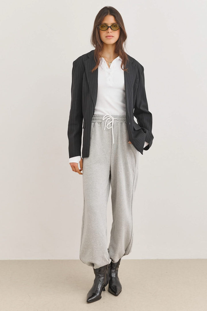 חולצת פולו שיינה שרוול ארוך | לבן