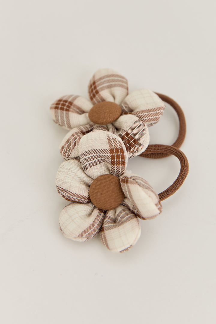 מארז גומיות בשילוב פרח ופפיון | חום