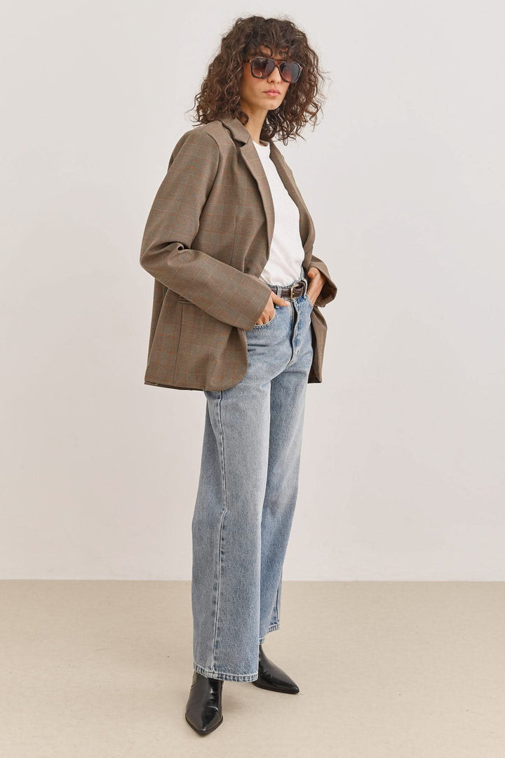 בלייזר משבצות ג'ק סגירת כפתור | חום