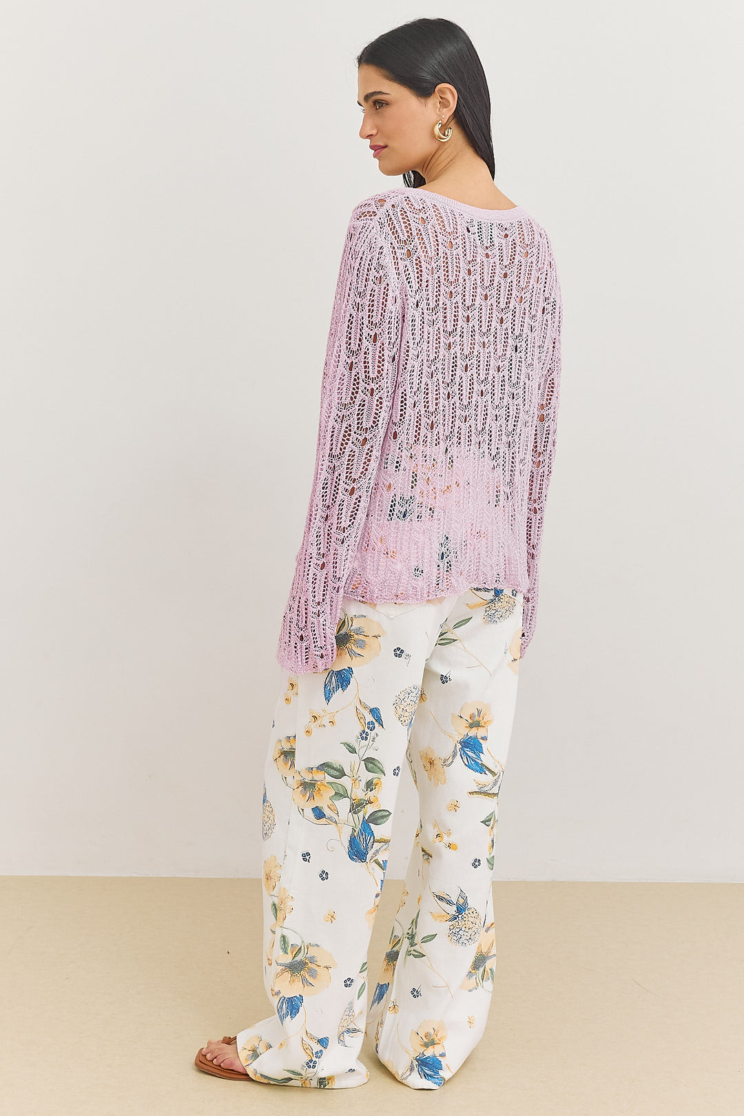 חולצת קרושה אמיליה  | ורוד בהיר