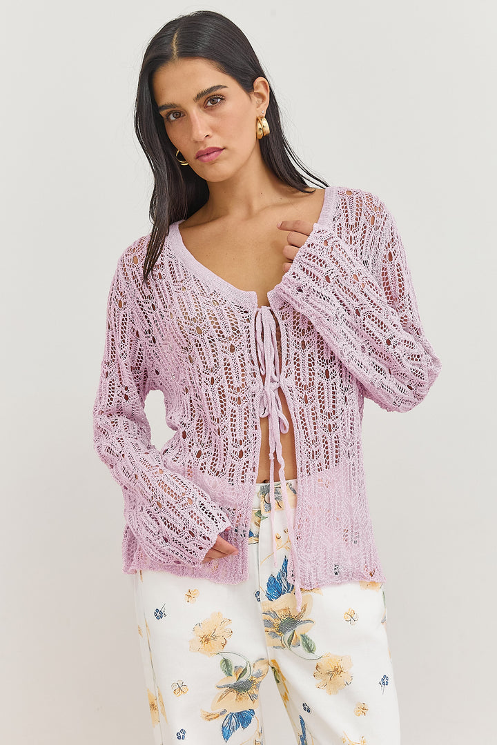 חולצת קרושה אמיליה  | ורוד בהיר