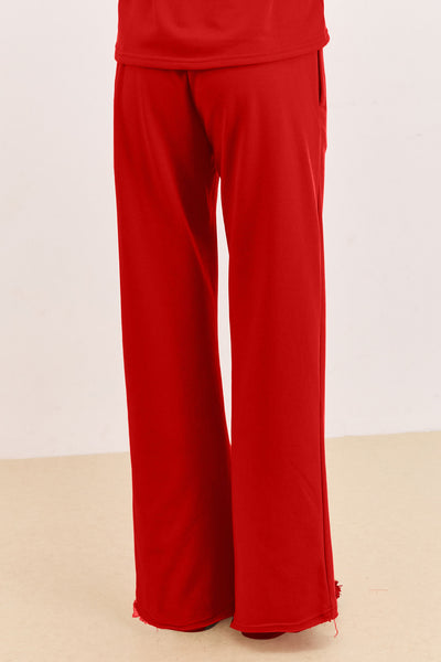 מכנסי גבריאל גזרה ישרה | אדום