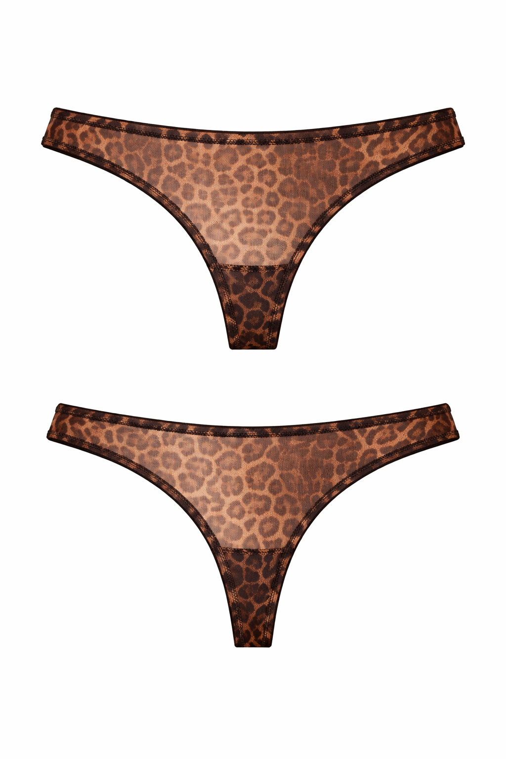 תחתוני חוטיני רשת נסיס | מנומר